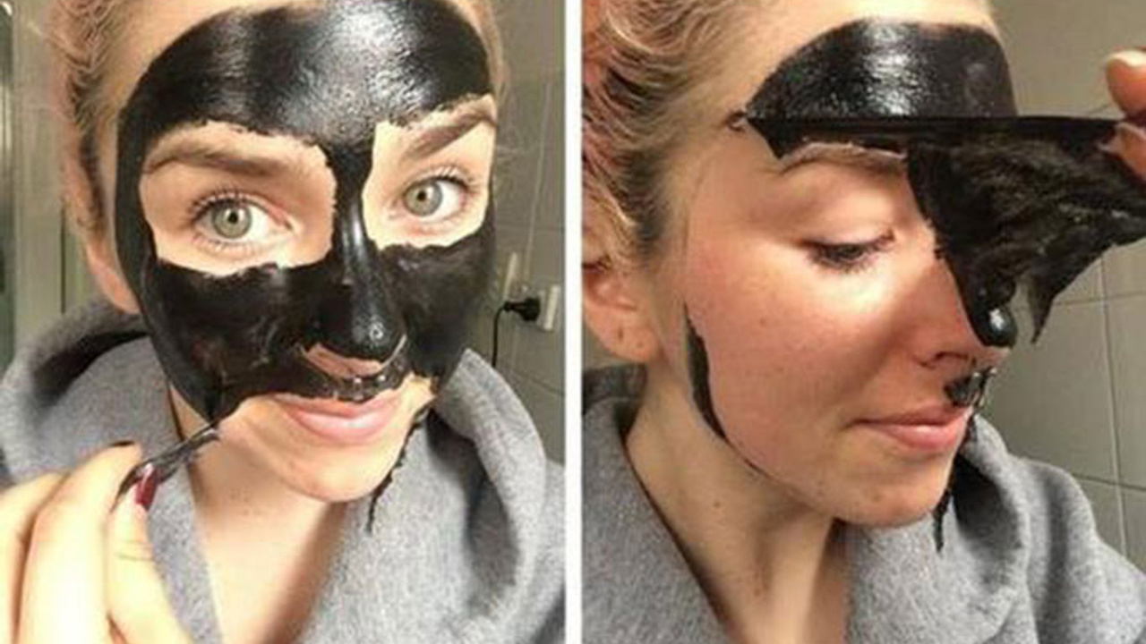 Как наносить черную маску
