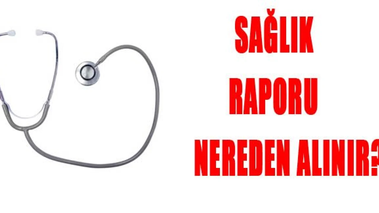 Saglik Raporu Nereden Alinir Sonhaberler
