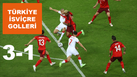 Türkiye - İsviçre maçı  golleri
