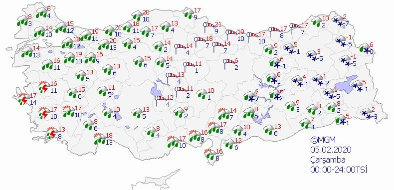 Meteorolojiye göre İstanbul'a perşembe günü kar bekleniyor - Sayfa 2