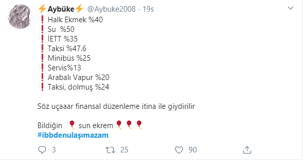 Twitter'da gündem İBB'nin ulaşım zammı - Sayfa 9