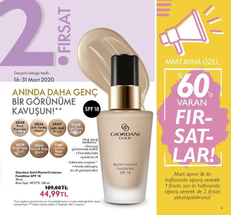 Oriflame Mart ayı kataloğu 2020 - Sayfa 5