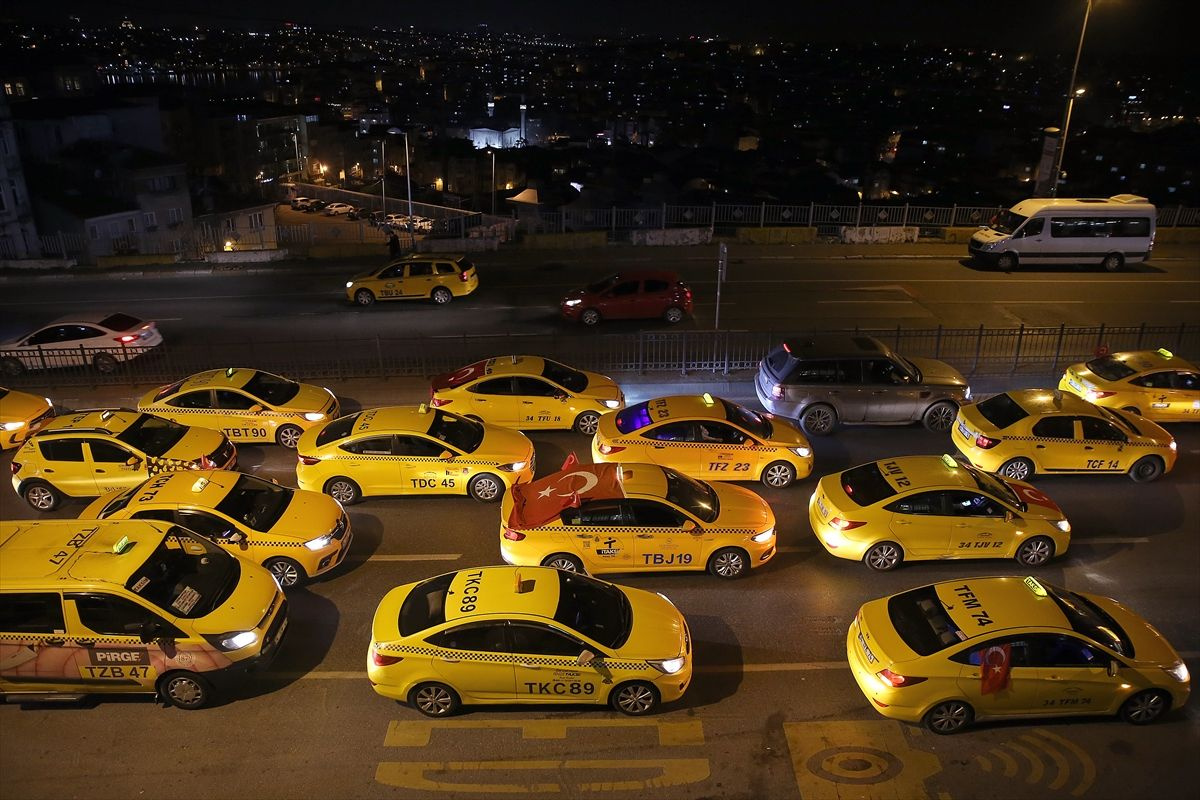 Taksicilerden 'Bahar Kalkanı'na tam destek - Sayfa 1