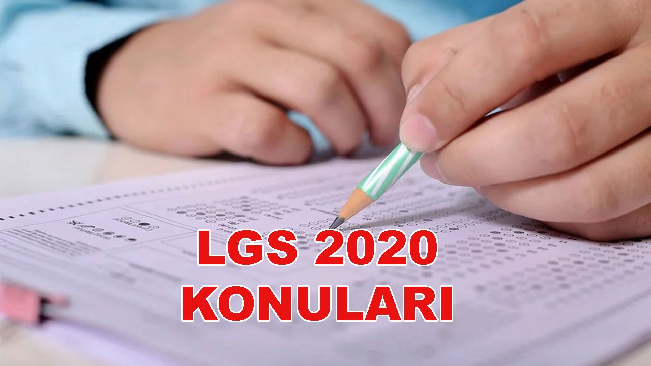 2020 LGS Konuları MEB tarafından açıklandı