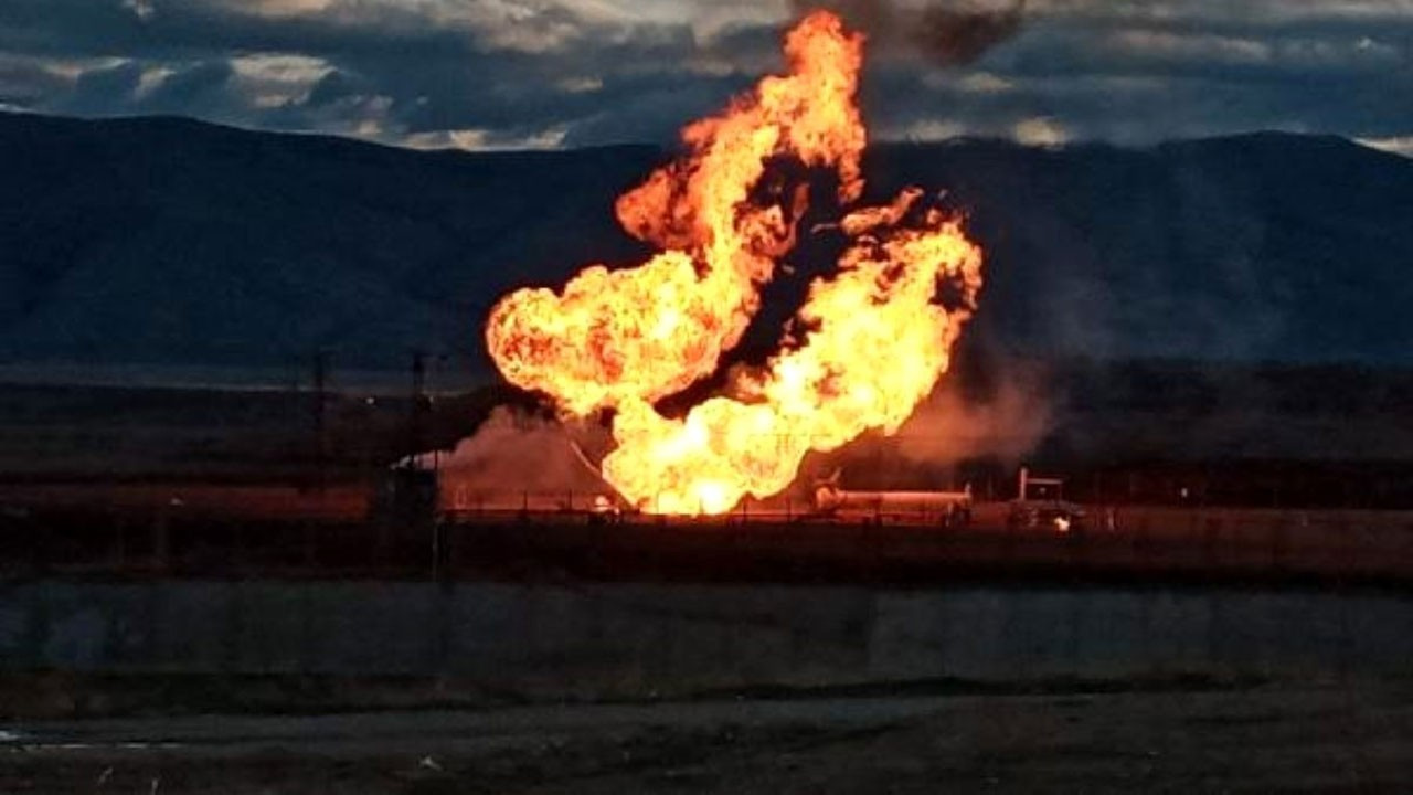 Türkiye - İran sınırında doğalgaz patlaması
