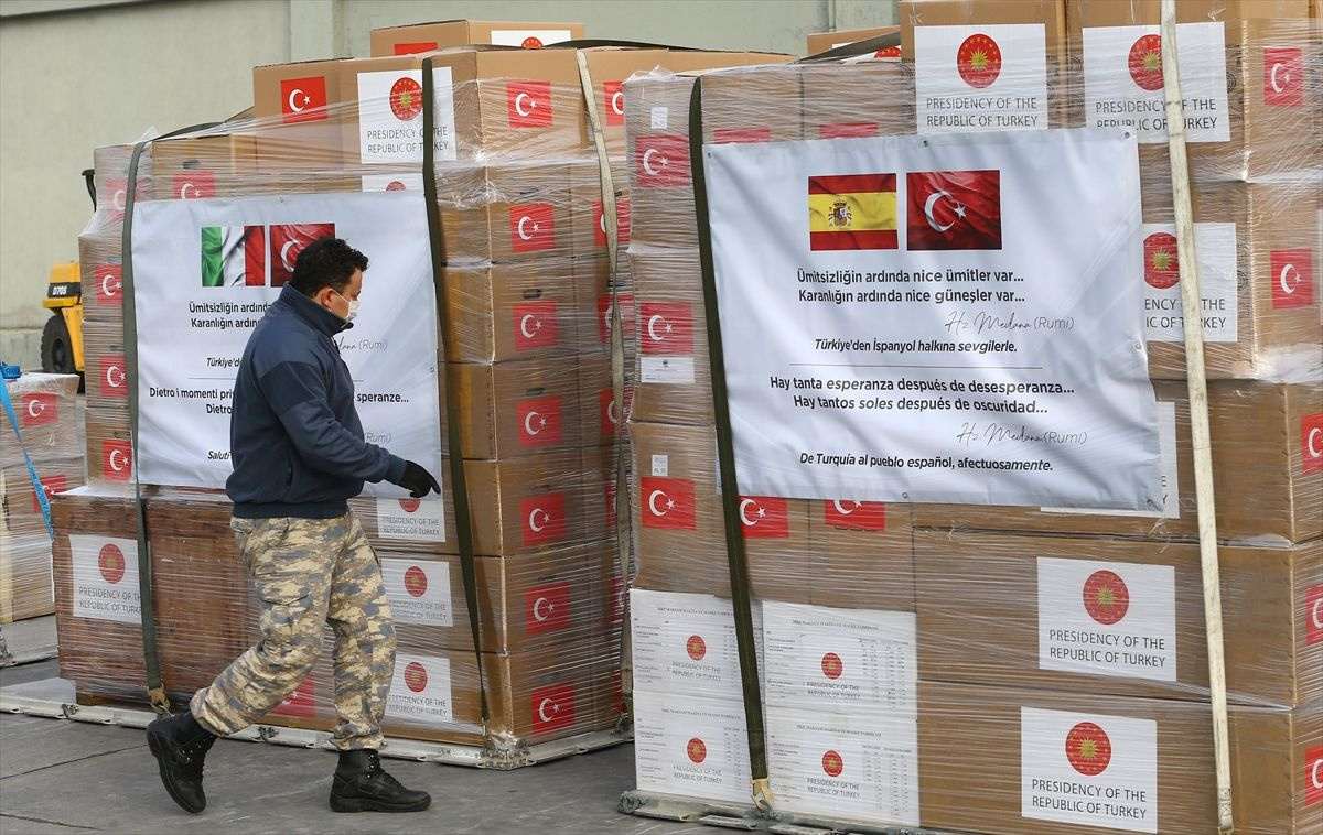 Türkiye'den İtalya ve İspanya'ya Mevlana mesajıyla yardım uçağı - Sayfa 21