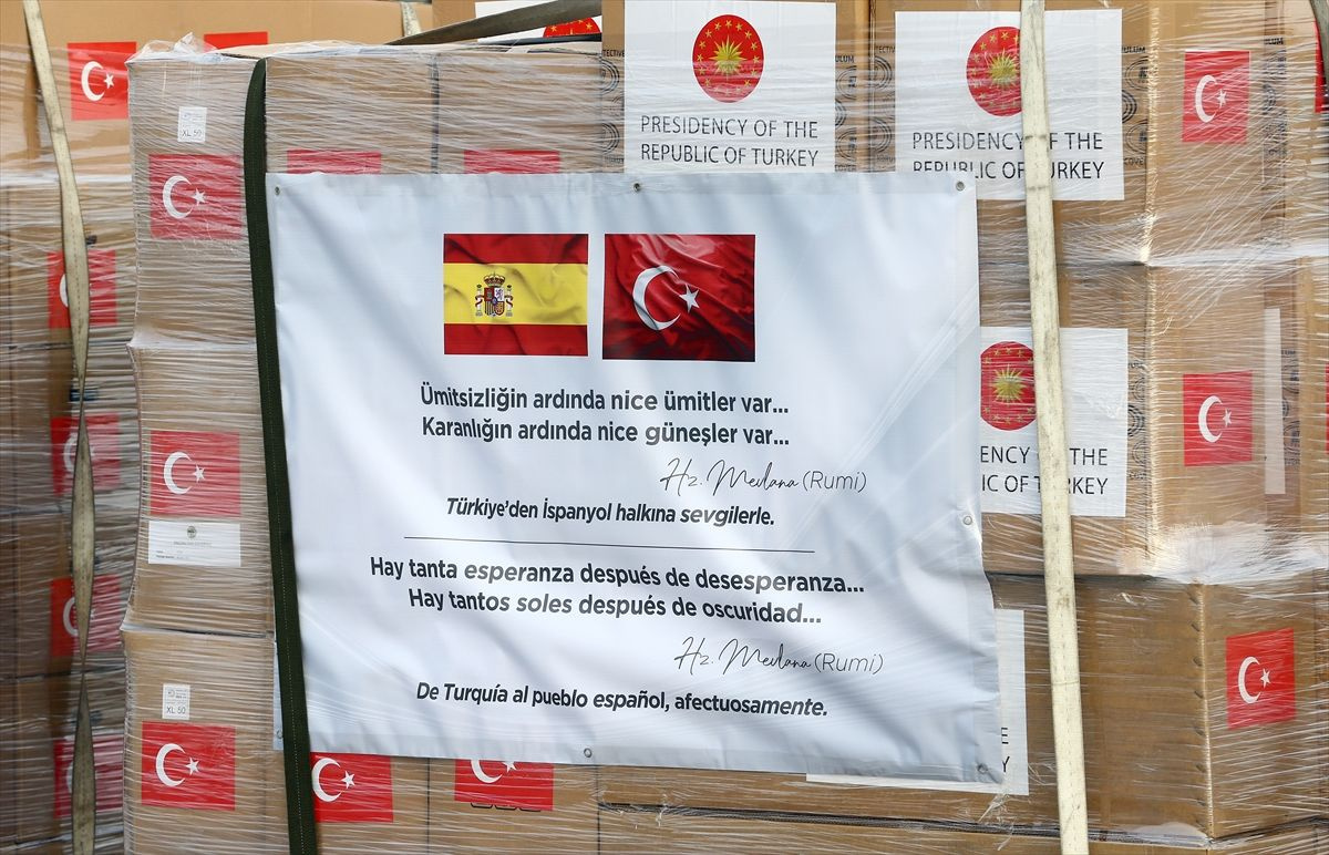 Türkiye'den İtalya ve İspanya'ya Mevlana mesajıyla yardım uçağı - Sayfa 23