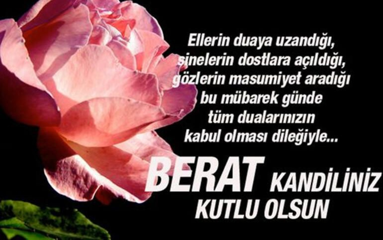 Berat Kandili mesajları 2023 Berat Kandili resimli en güzel mesajlar - Sayfa 6