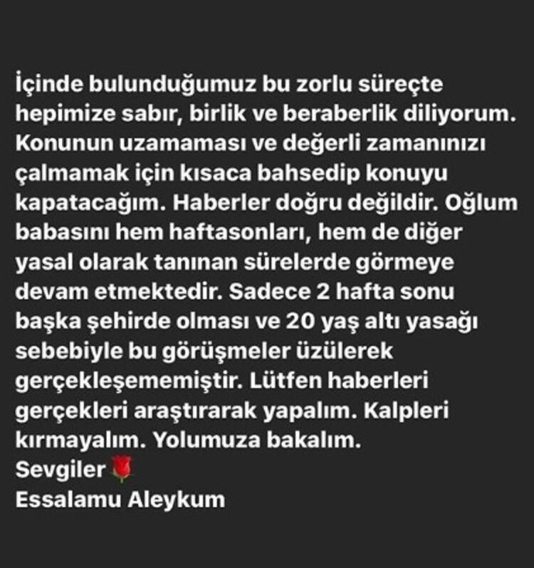 Gamze Özçelik eski eşi ve oğlu ile ilgili çıkan iddiaları yalanladı - Sayfa 5
