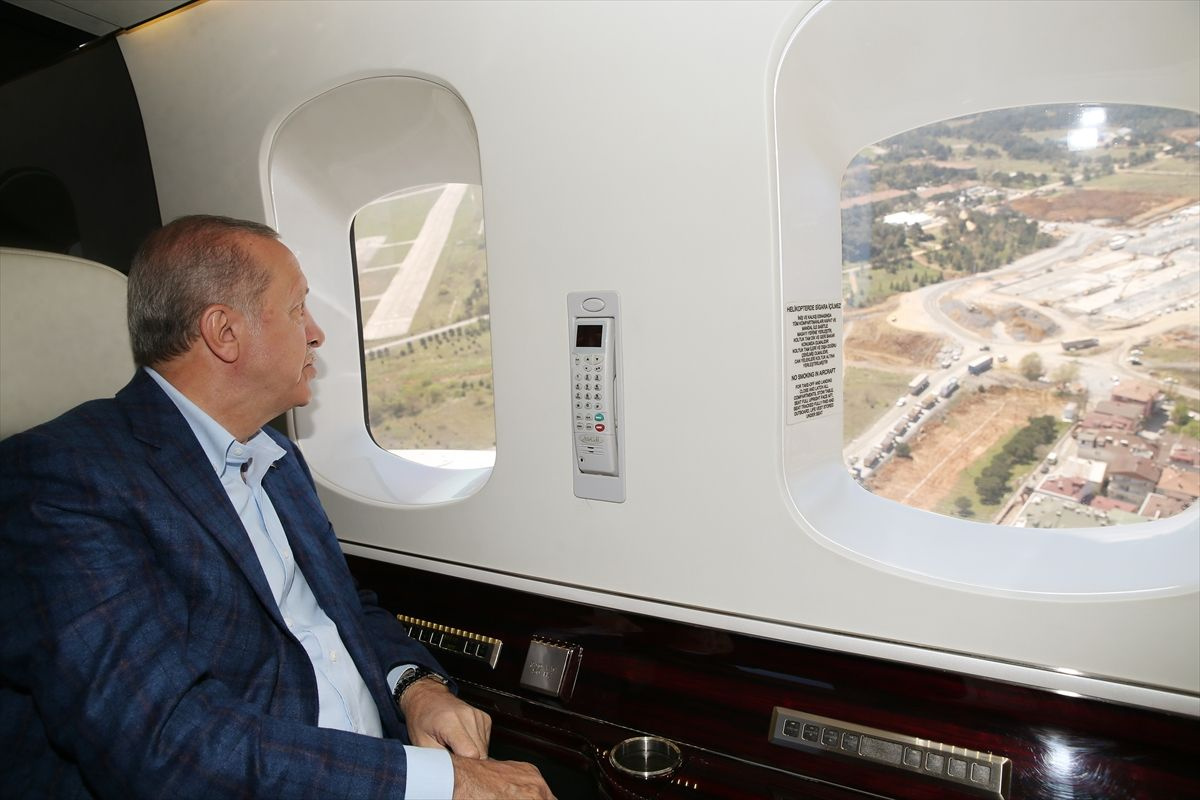 Cumhurbaşkanı Erdoğan havadan inceledi - Sayfa 12