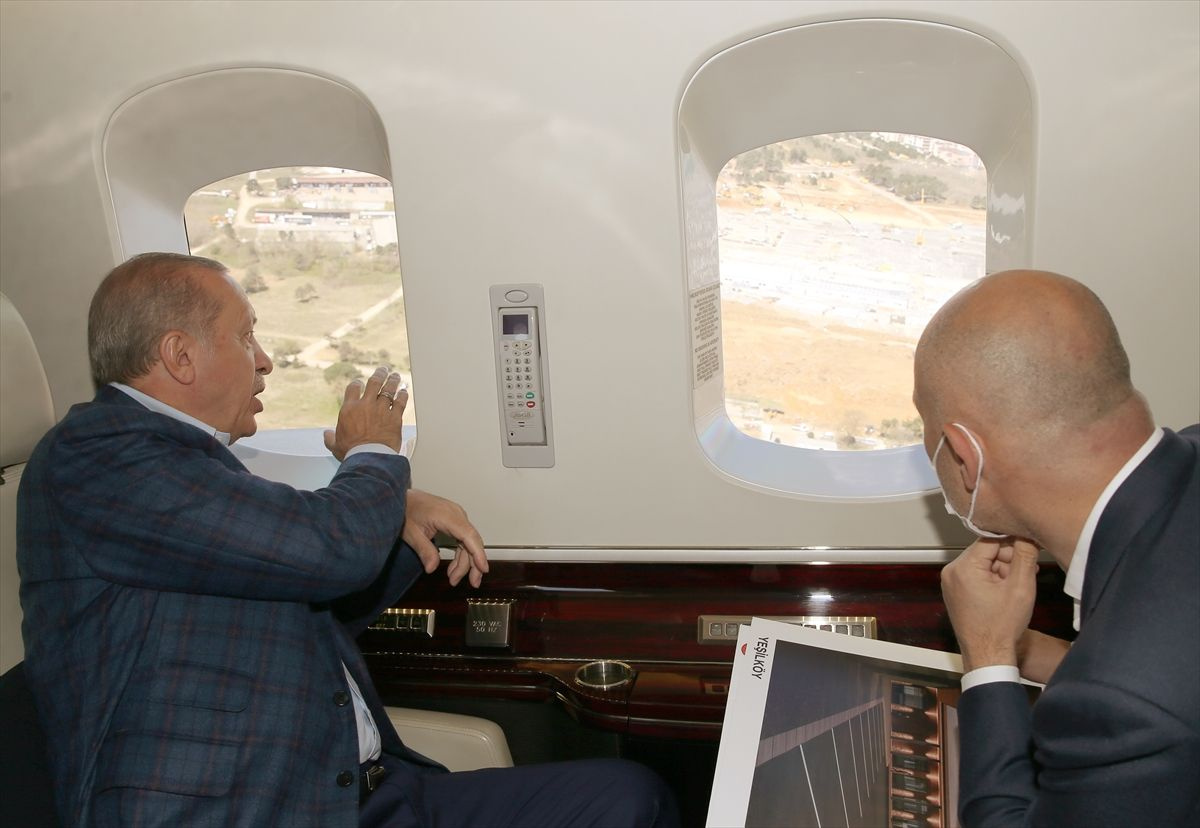 Cumhurbaşkanı Erdoğan havadan inceledi - Sayfa 8