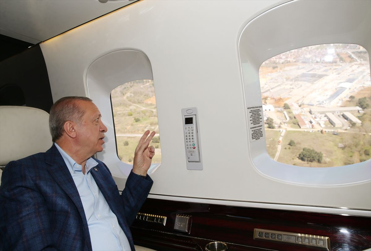 Cumhurbaşkanı Erdoğan havadan inceledi - Sayfa 9