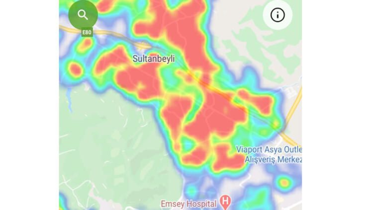 İstanbul ilçelerinin koronavirüs haritasında son durum - Sayfa 12