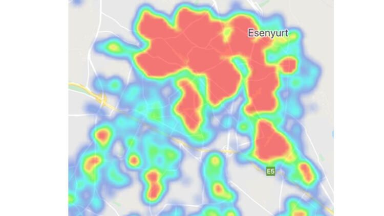 İstanbul ilçelerinin koronavirüs haritasında son durum - Sayfa 14