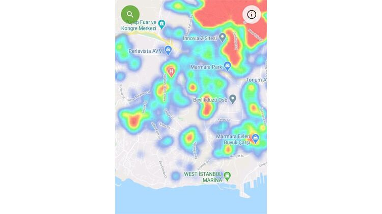 İstanbul ilçelerinin koronavirüs haritasında son durum - Sayfa 5