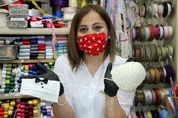 Gelin ve Damatlara Özel Maske Tasarımı - Sayfa 8