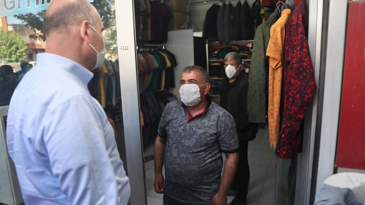 İçişleri Bakanı Soylu Şırnak esnaf ziyaretinde - Sayfa 1