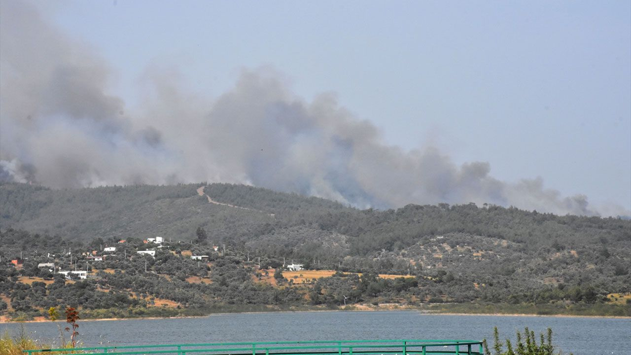 Milas'ta orman yangını, müdahale sürüyor - Sayfa 10