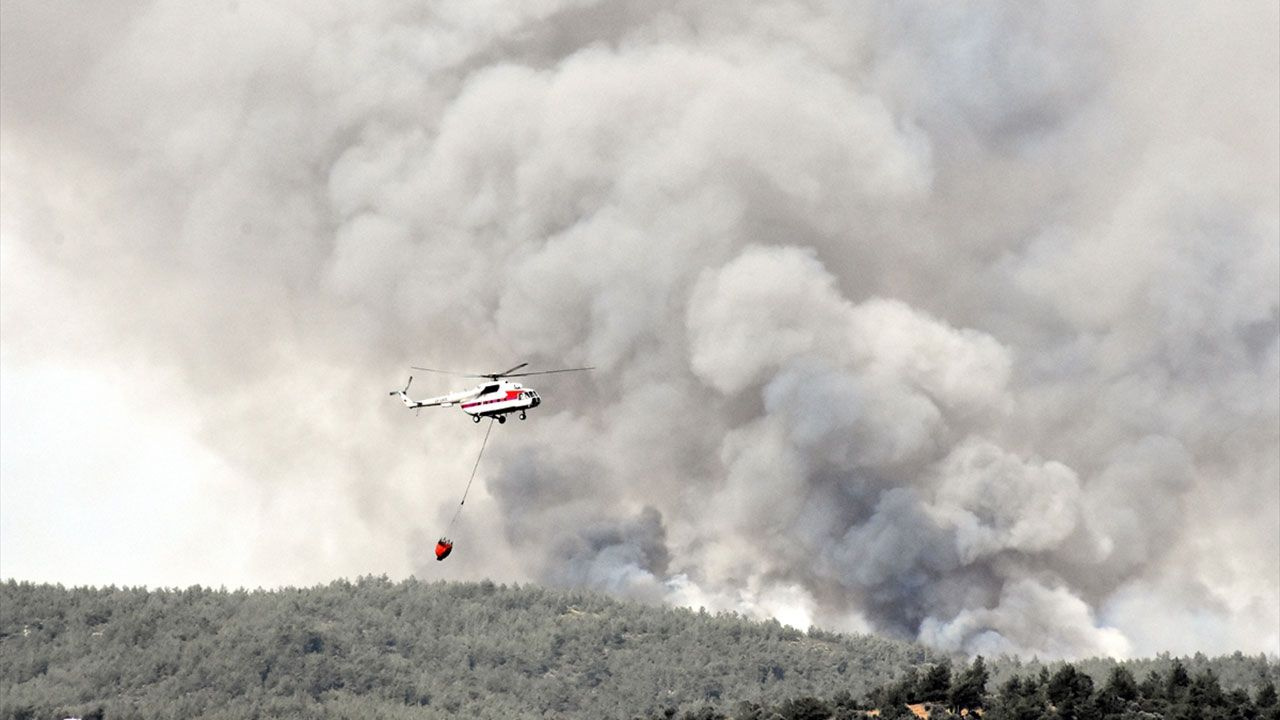 Milas'ta orman yangını, müdahale sürüyor - Sayfa 8