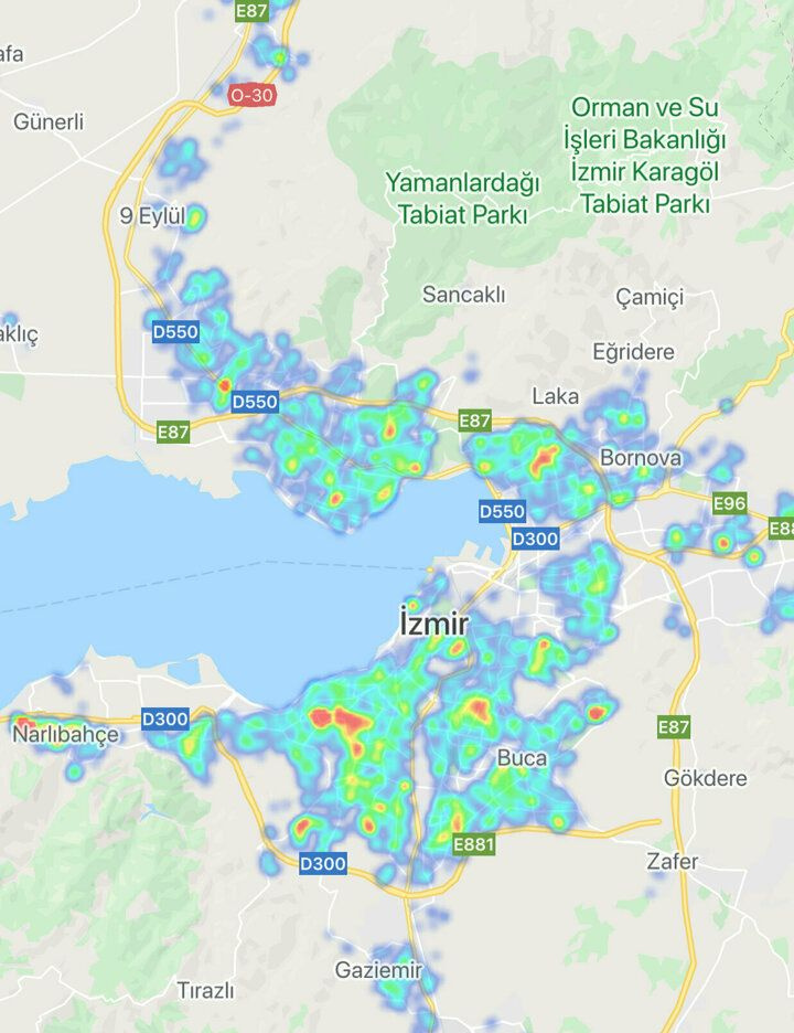 Büyükşehirlerin Kovid-19 yoğunluk haritası yenilendi - Sayfa 5
