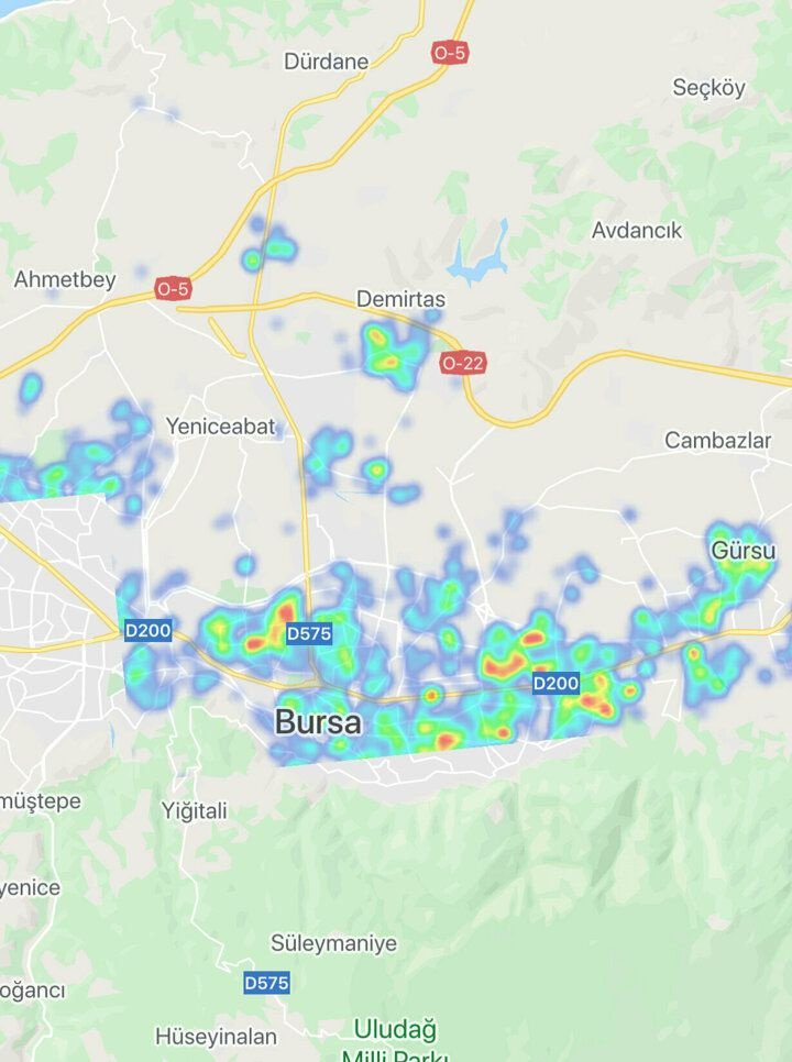 Büyükşehirlerin Kovid-19 yoğunluk haritası yenilendi - Sayfa 6
