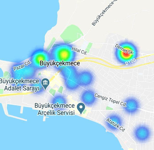 İstanbul'da semt semt koronavirüs haritası - Sayfa 24