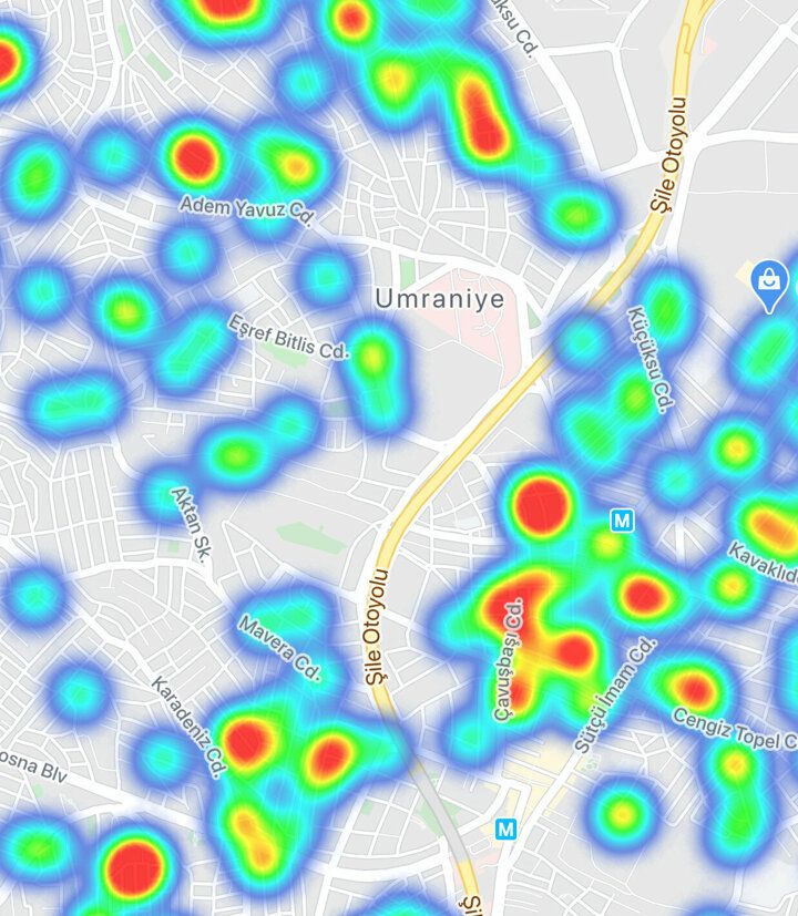 İstanbul'da koronavirüsün en yaygın olduğu semtler - Sayfa 9