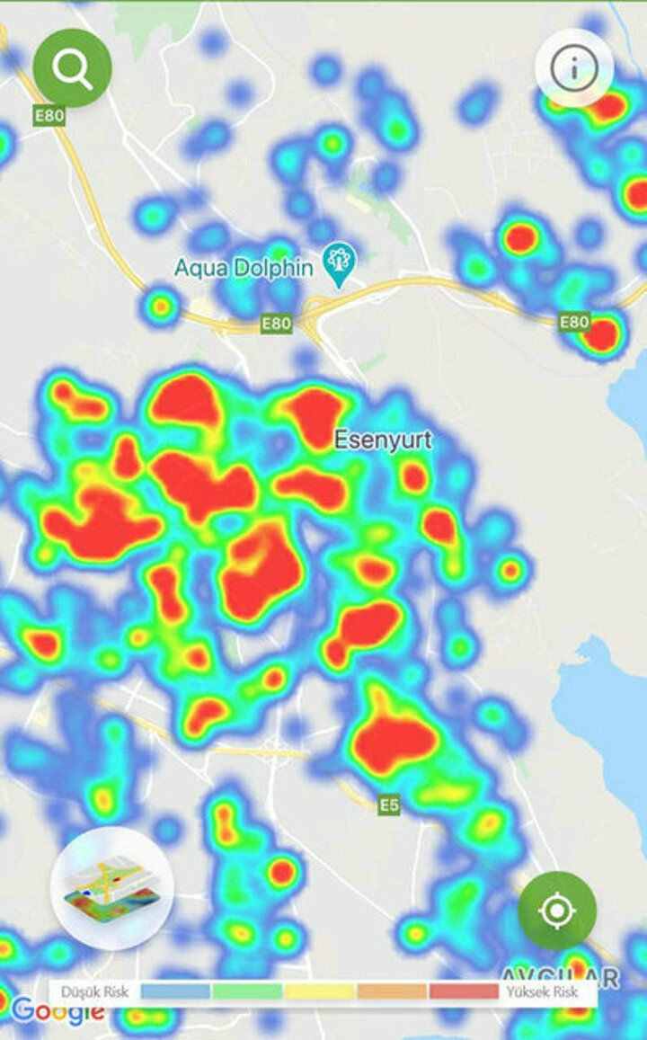 İstanbul'un koronavirüs yoğunluk haritası - Sayfa 3