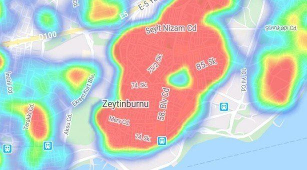 İlçe ilçe İstanbul koronavirüs haritası - Sayfa 1
