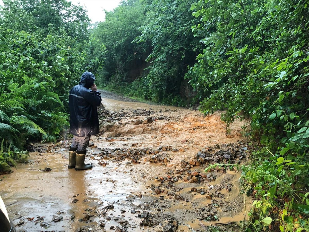 Trabzon'da korkutan sel ve heyelan felaketi nedeniyle 8 mahalleye ulaşım yok - Sayfa 6