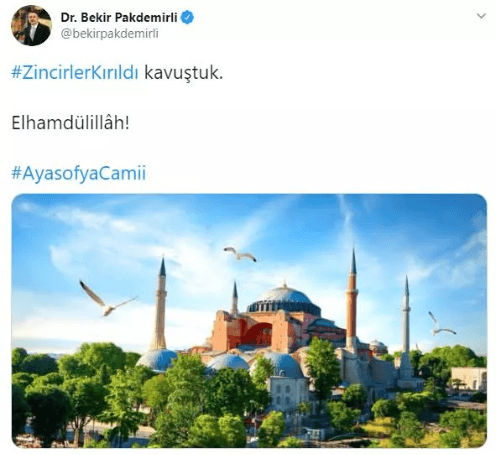Danıştay'ın Ayasofya kararı sonrası ilk tepkiler - Sayfa 5
