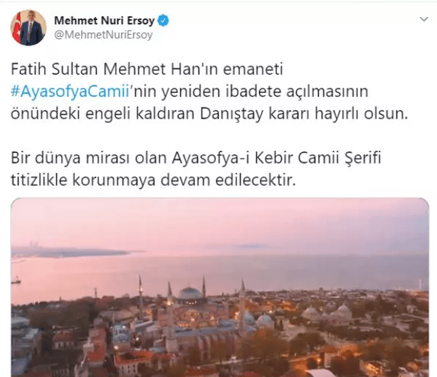 Danıştay'ın Ayasofya kararı sonrası ilk tepkiler - Sayfa 11