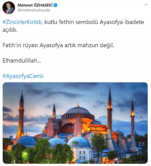 Danıştay'ın Ayasofya kararı sonrası ilk tepkiler - Sayfa 12