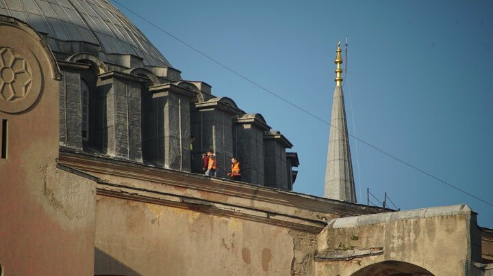 Ayasofya'da ilk namaz için hazırlıklar sürüyor - Sayfa 11