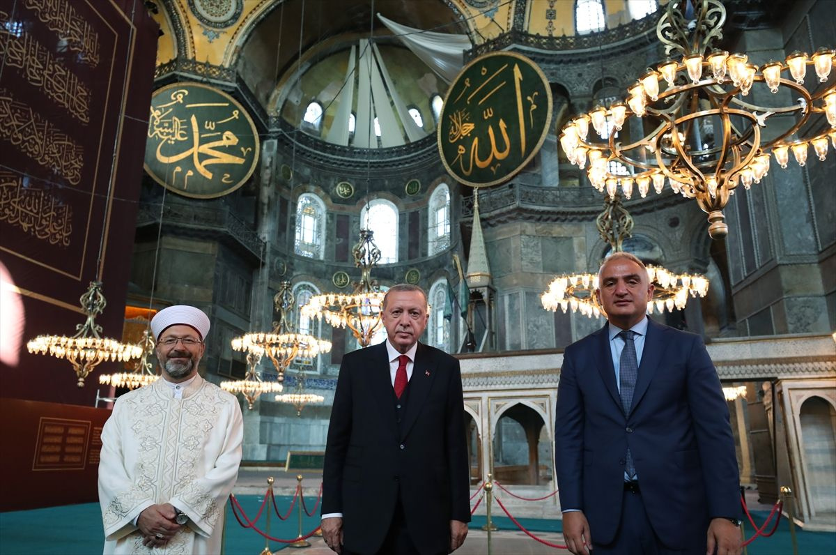 Halı serili Ayasofya Camii'nden ilk kareler - Sayfa 7