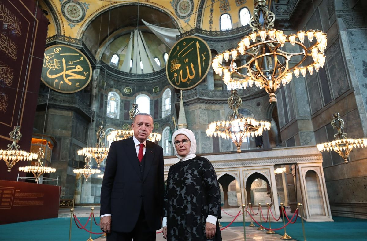 Halı serili Ayasofya Camii'nden ilk kareler - Sayfa 8