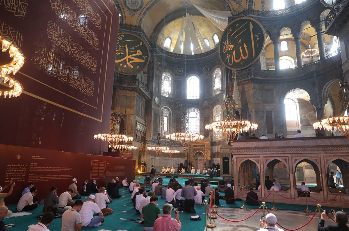 Cemaatli Ayasofya Camii'nden ilk kareler - Sayfa 9