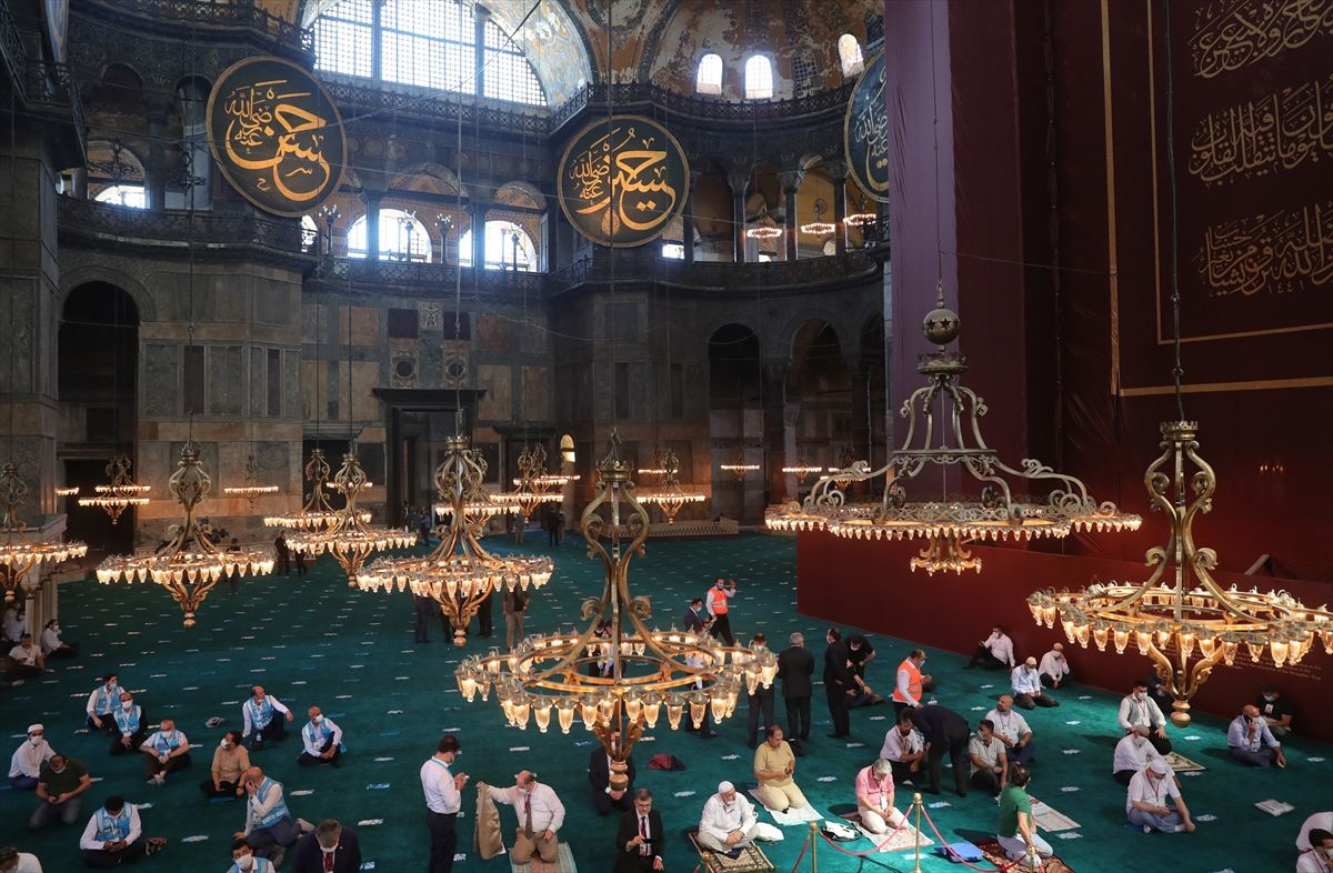 Cemaatli Ayasofya Camii'nden ilk kareler - Sayfa 5