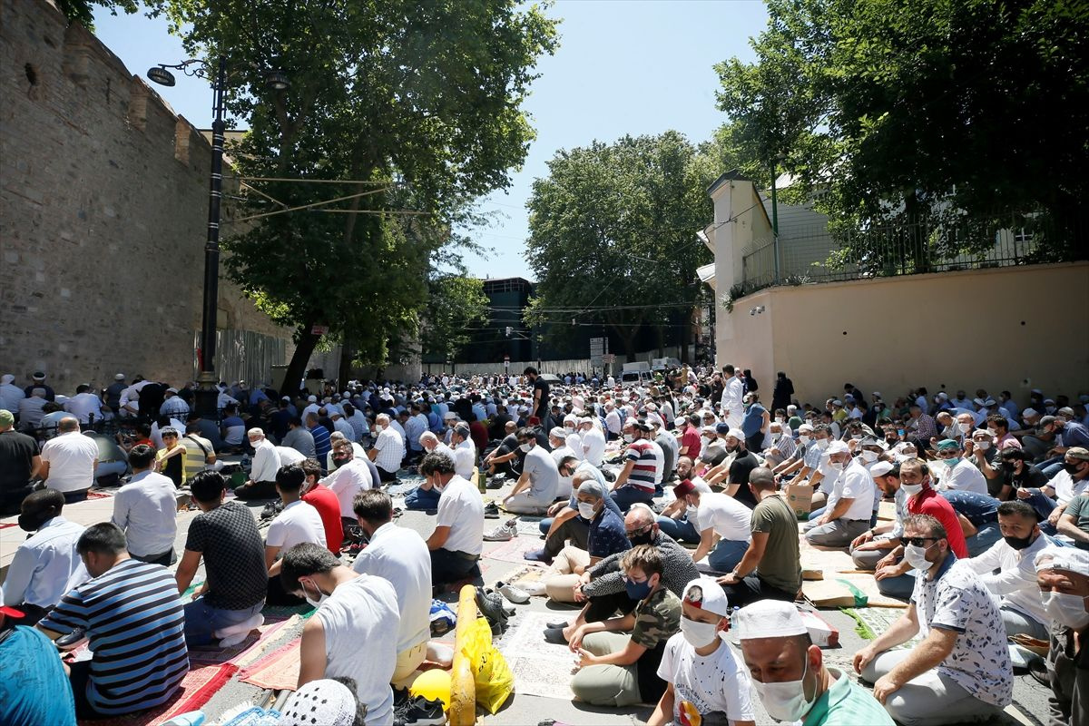 Ayasofya Camii'nde tarihi günden tarihi kareler - Sayfa 10