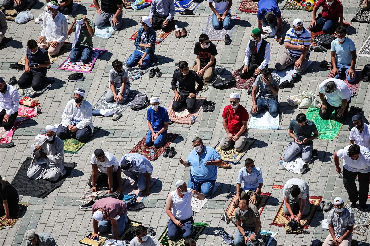 Ayasofya Camii'nde tarihi günden tarihi kareler - Sayfa 13