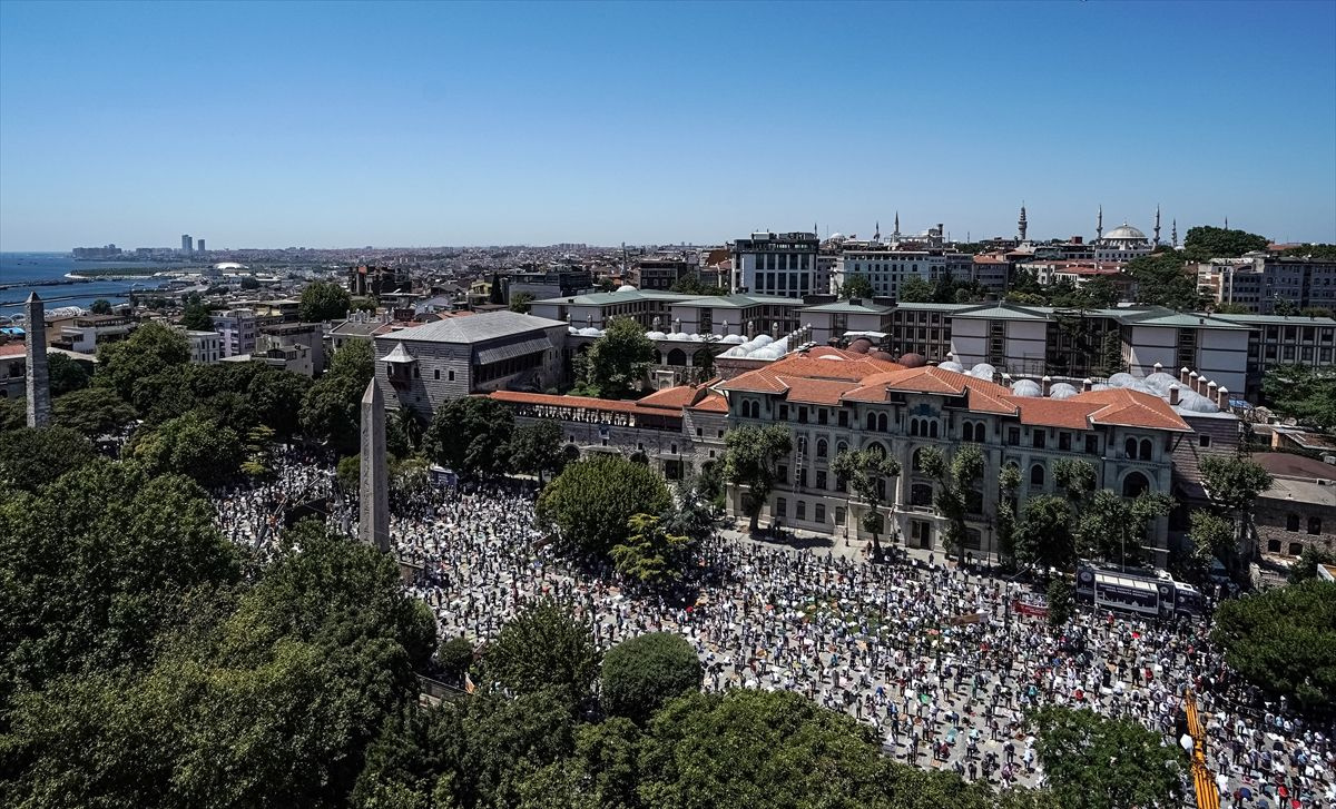 Ayasofya Camii'nde tarihi günden tarihi kareler - Sayfa 17