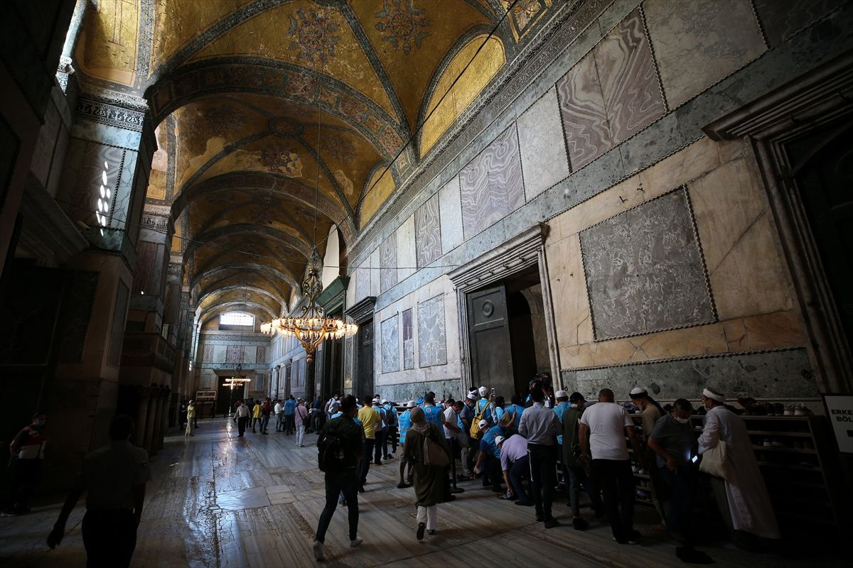 Ayasofya Camii'nde tarihi günden tarihi kareler - Sayfa 18