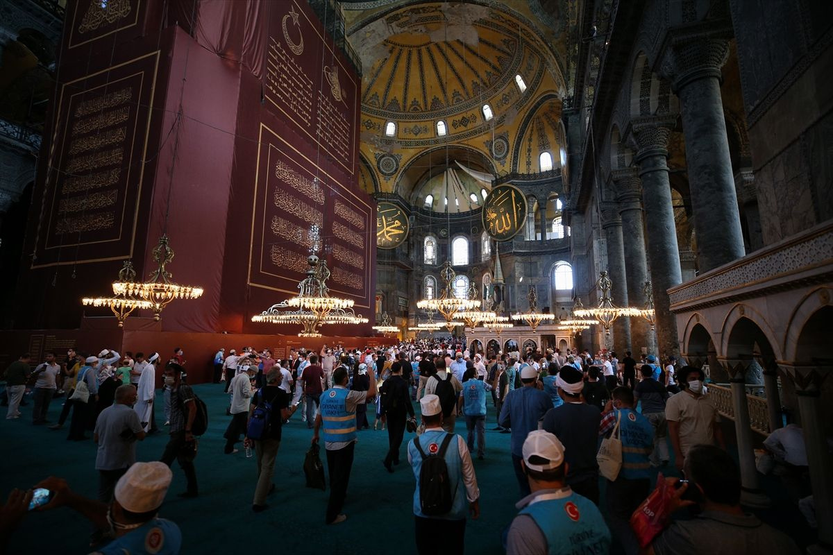 Ayasofya Camii'nde tarihi günden tarihi kareler - Sayfa 20