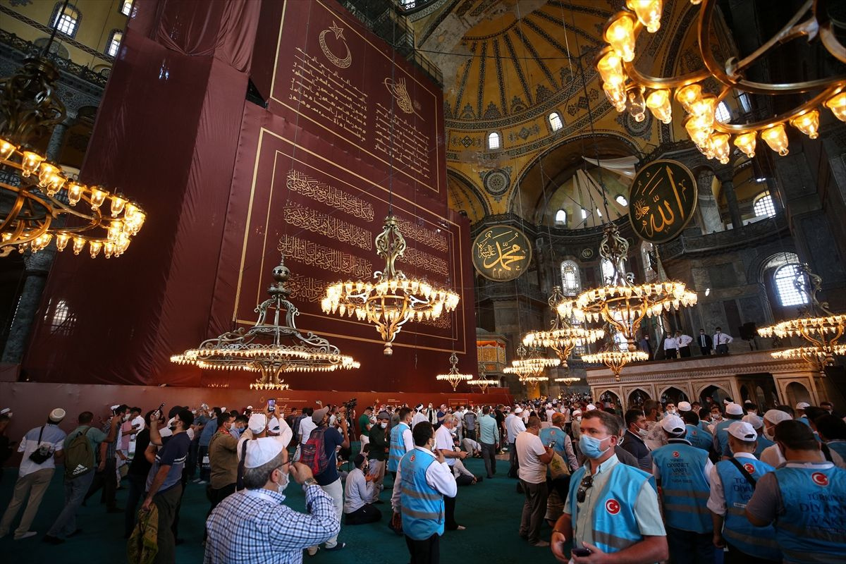Ayasofya Camii'nde tarihi günden tarihi kareler - Sayfa 22
