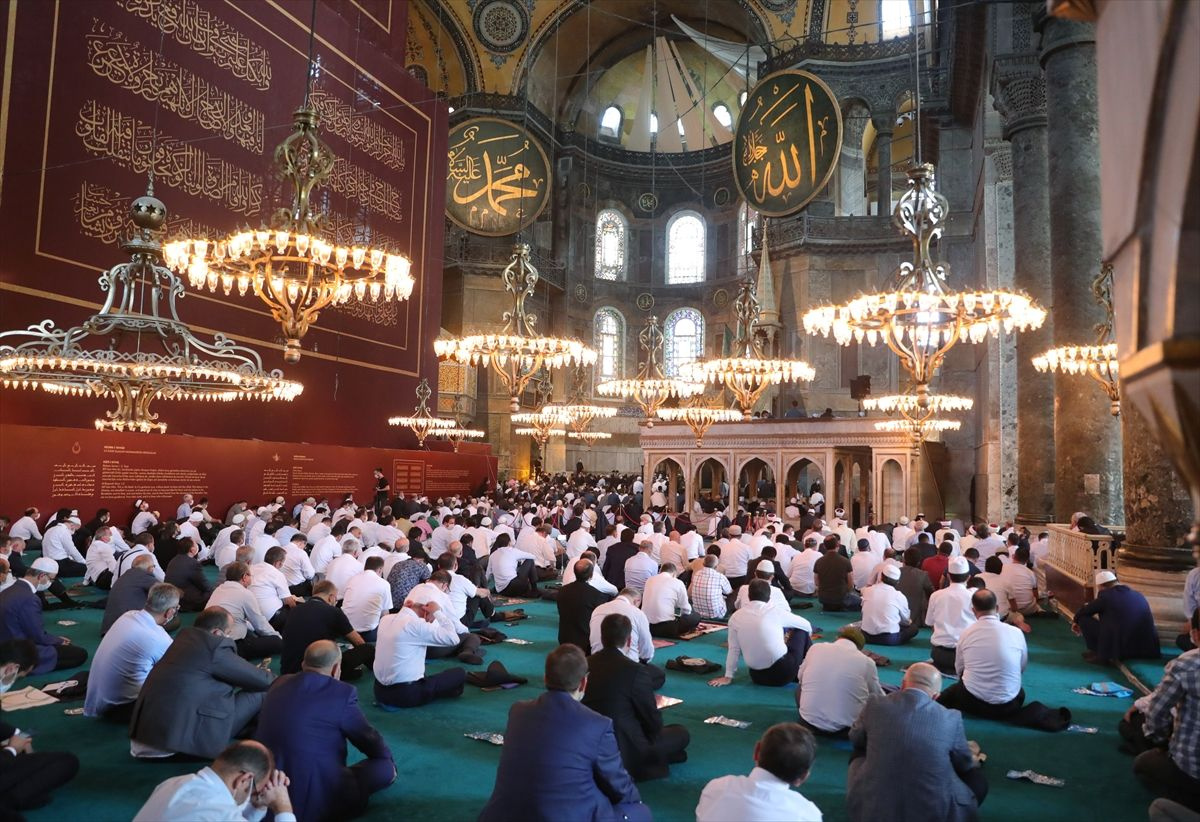 Ayasofya Camii'nde tarihi günden tarihi kareler - Sayfa 23