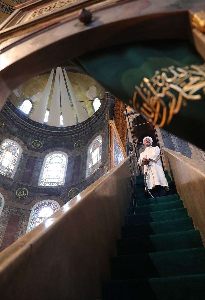 Ayasofya Camii'nde tarihi günden tarihi kareler - Sayfa 26