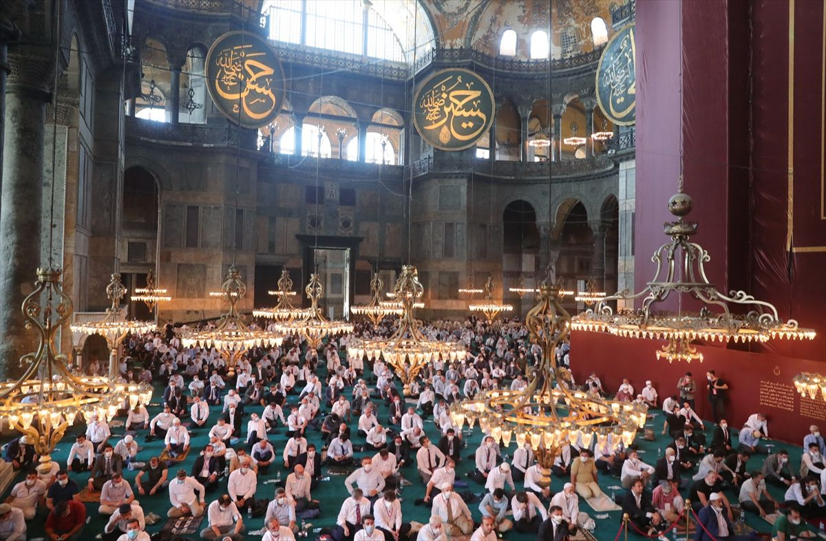 Ayasofya Camii'nde tarihi günden tarihi kareler - Sayfa 27