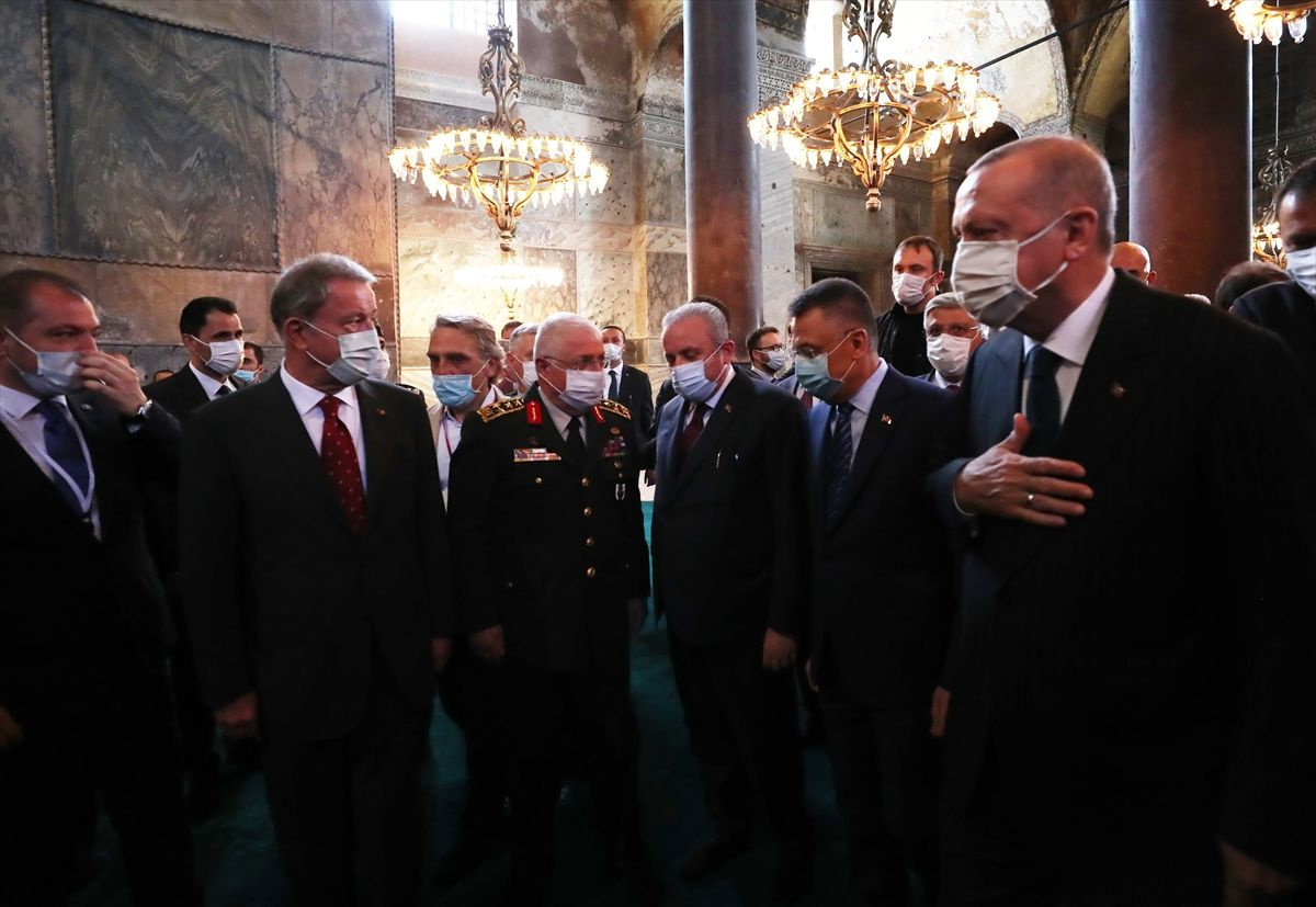 Ayasofya Camii'nde tarihi günden tarihi kareler - Sayfa 30