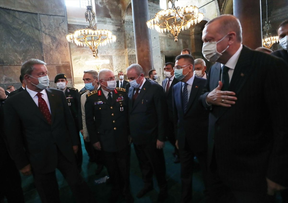 Ayasofya Camii'nde tarihi günden tarihi kareler - Sayfa 31