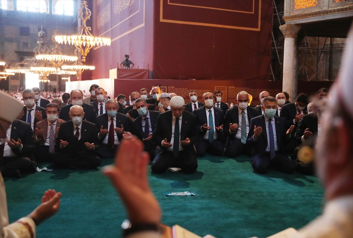Ayasofya Camii'nde tarihi günden tarihi kareler - Sayfa 32